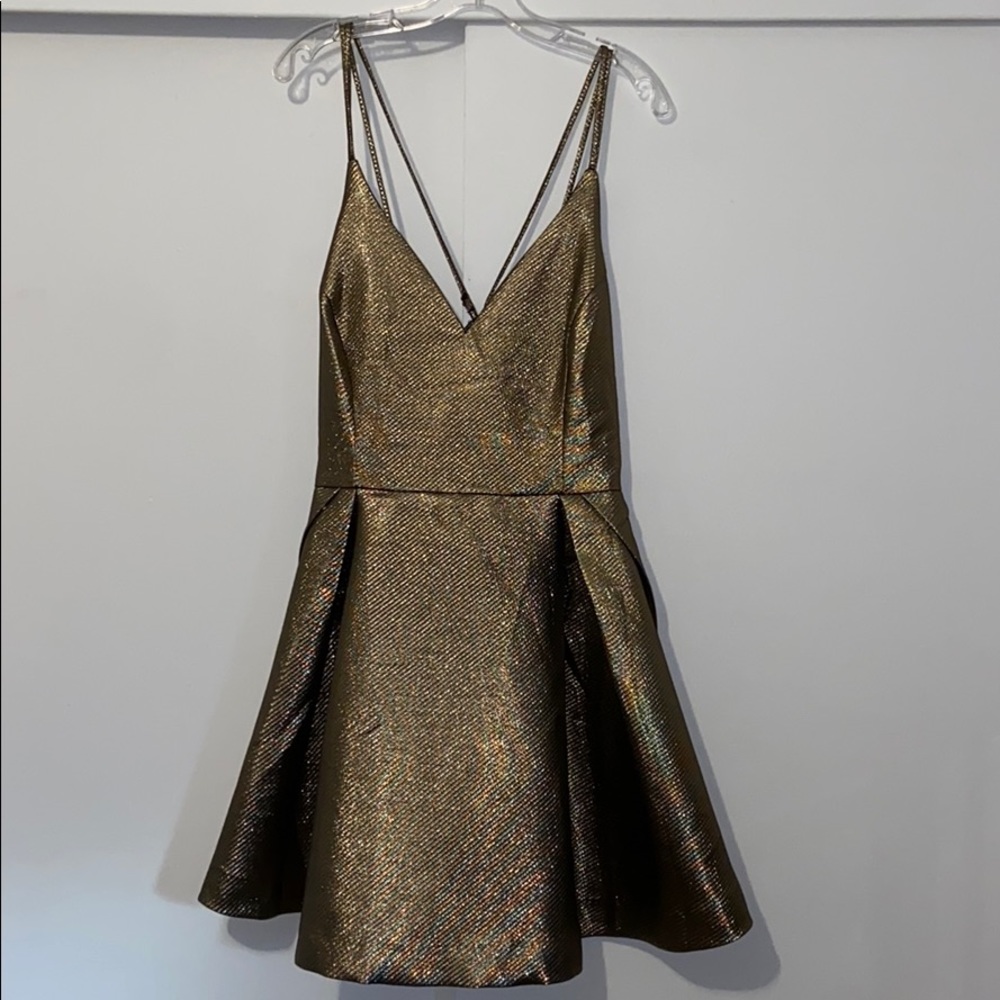 NEW Metallic Dress - Size 2X